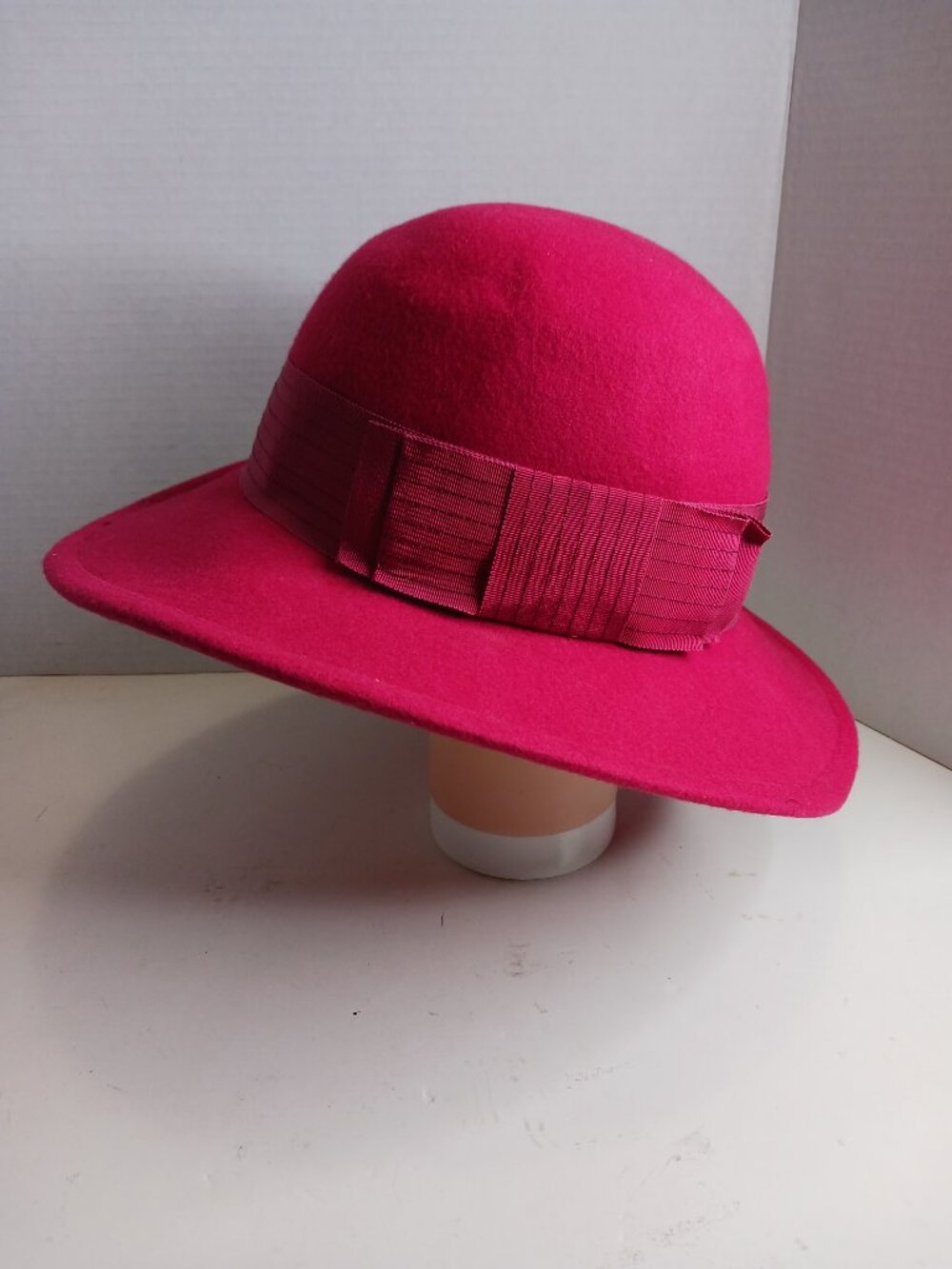 Vintage Betmar Women's Red 100% Wool Hat